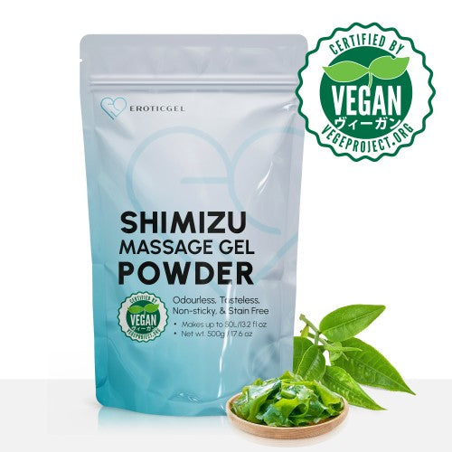 Eroticgel | Nuru Vegan Massage Gel Powder SHIMIZU 500g - Makes 50 Litres