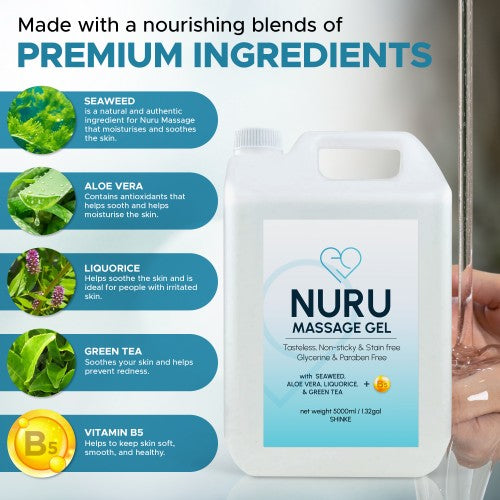 Eroticgel | Nuru Massage Gel - Made in Japan 5000ml / 5 Litres