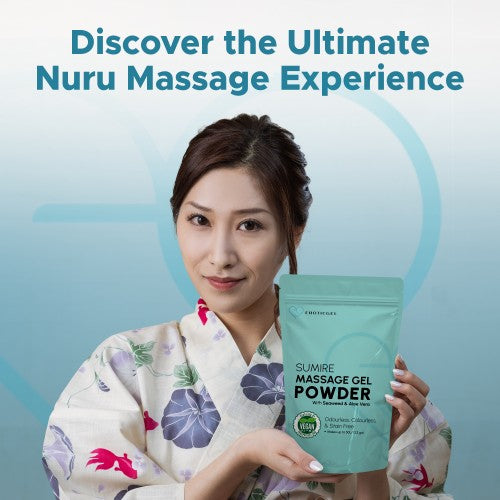 Eroticgel | Nuru Vegan Massage Gel Powder SUMIRE 500g - Makes 50 Litres