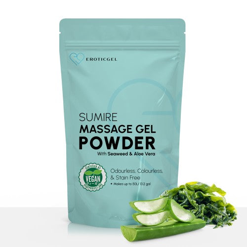 Eroticgel | Nuru Vegan Massage Gel Powder SUMIRE 500g - Makes 50 Litres