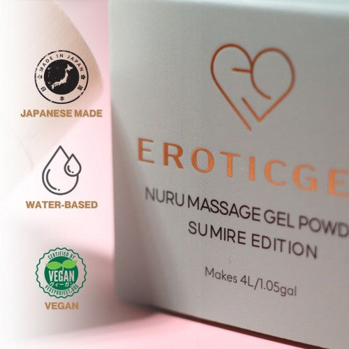 Eroticgel | Massage Gel Powder Resealable Sachet 50g - Sumire