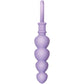 Evolved Sweet Treat - Purple 11.5cm Beaded Butt Plug with Handle