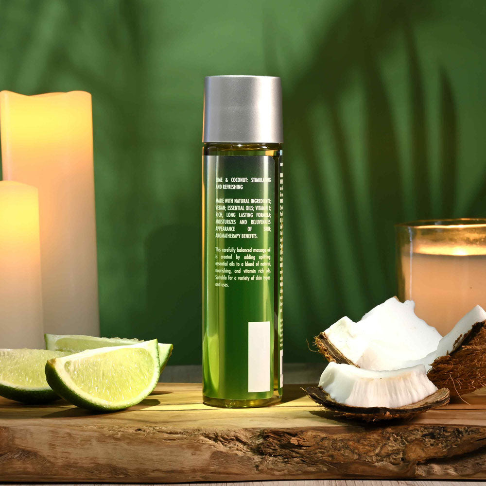Evolved ANOINT PERFUMERY - Lime Infused Coconut Massage Oil 120ml