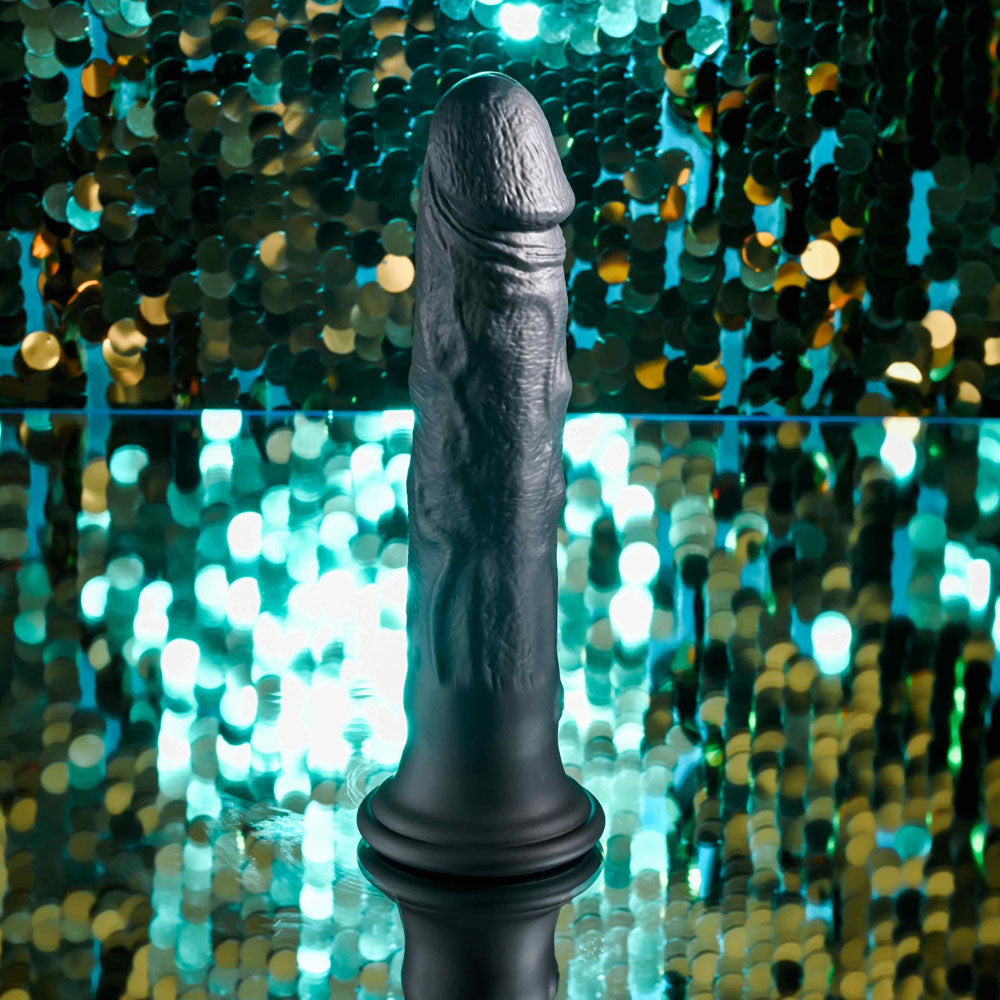 Evolved BLACK THUNDER - Black 25cm USB Rechargeable Vibrator