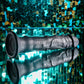 Evolved BLACK THUNDER - Black 25cm USB Rechargeable Vibrator