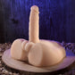 Evolved EASY RIDER LIGHT - Flesh Male Torso with Vibrating Thrusting Dildo