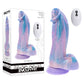 Evolved MYTHICAL - Multicoloured 22.6cm Vibrating Fantasy Dildo with Remote