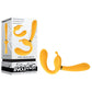 Evolved THE MONARCH Couples Vibrator - Triple Shaft Strapless Strap-On Vibrator
