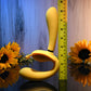 Evolved THE MONARCH Couples Vibrator - Triple Shaft Strapless Strap-On Vibrator