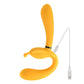 Evolved THE MONARCH Couples Vibrator - Triple Shaft Strapless Strap-On Vibrator