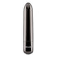 Evolved REAL SIMPLE Black Chrome 10cm USB Rechargeable Bullet Vibrator
