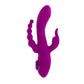 Evolved FOURGASM Purple 21.9cm Triple Vibrator with Suction