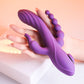 Evolved FOURGASM Purple 21.9cm Triple Vibrator with Suction