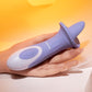 Evolved LIX & KISSES - Purple 18.7cm USB Rechargeable Flicking Tongue Stimulator