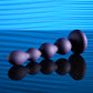 Evolved PLEASURE ORBIT - Navy Blue 17.8cm Twirling & Vibrating Anal Beads with Remote