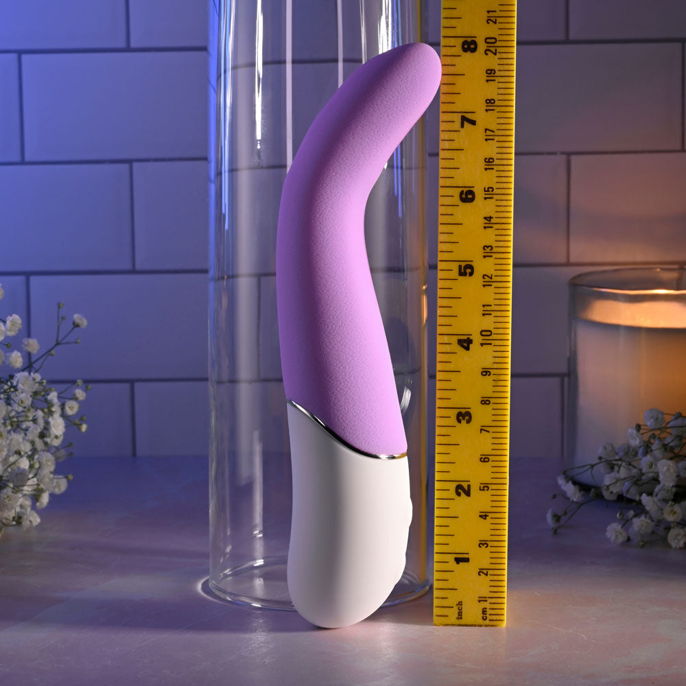 Evolved SLIP OF THE TONGUE - Purple 21.1cm USB Rechargeable Flicking Tongue Vibrator