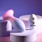 Evolved PARADISE PLUG - Pink/Purple 10.5cm Vibrating Butt Plug with Wireless Remote