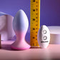 Evolved PARADISE PLUG - Pink/Purple 10.5cm Vibrating Butt Plug with Wireless Remote