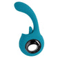 Evolved HOW MANY LICKS - Blue 17.8cm USB Rechargeable Vibrator with Flicking Stimulator
