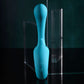 Evolved HOW MANY LICKS - Blue 17.8cm USB Rechargeable Vibrator with Flicking Stimulator
