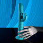 Evolved BUNNY HOP - Teal 25.1cm Thrusting Rabbit Vibrator with Suction Base