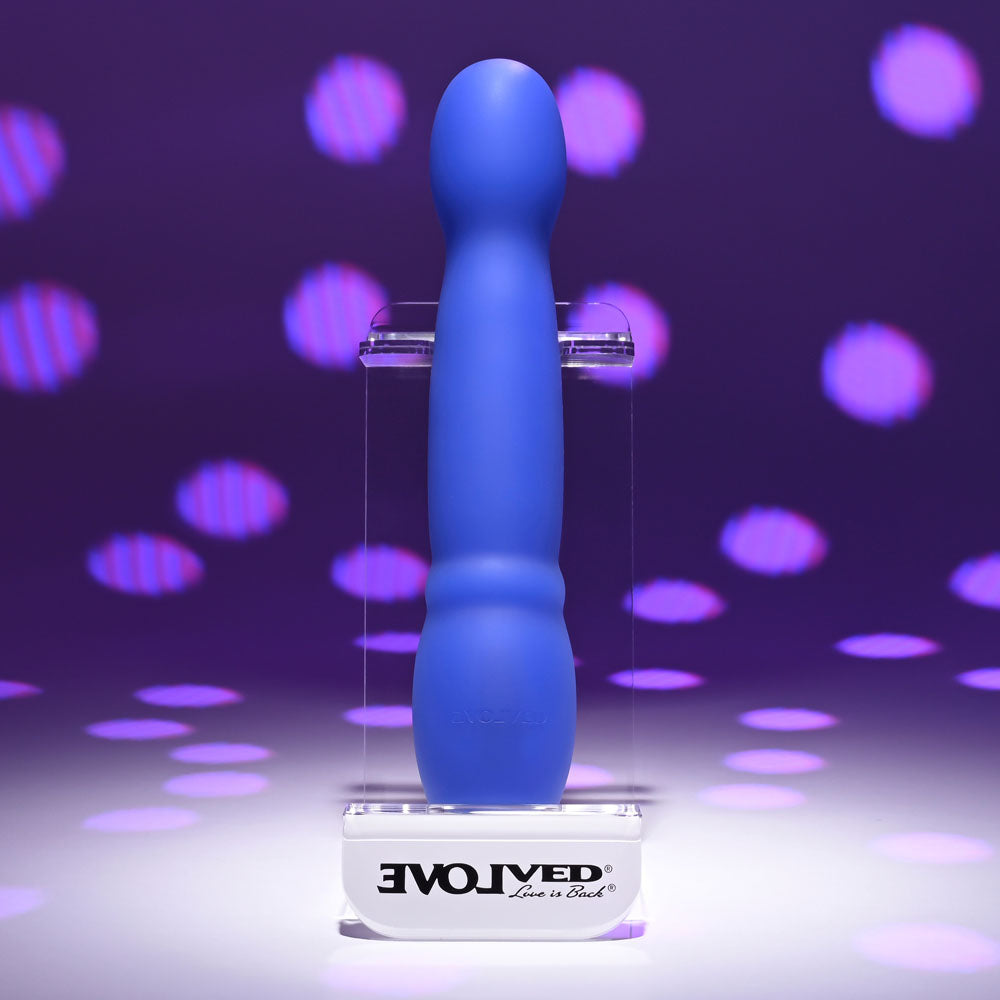 Evolved DISCO DIVA - Blue 20.9cm USB Rechargeable Light Up Vibrator
