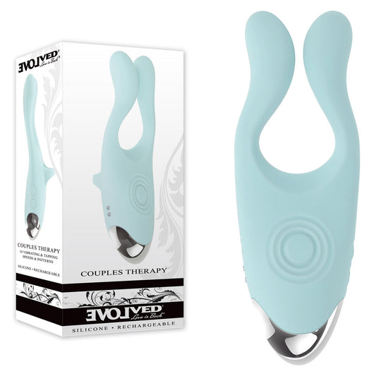 Evolved COUPLES THERAPY - Teal Couples Vibrator