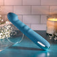 Evolved QUEEN OF ALL TRADES - Blue 22.6cm Thrusting & Rotating Vibrator