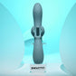 Evolved TAKE YOUR FLICK - Grey 24.1cm Vibrator with Flicking Clitoral Stimulator