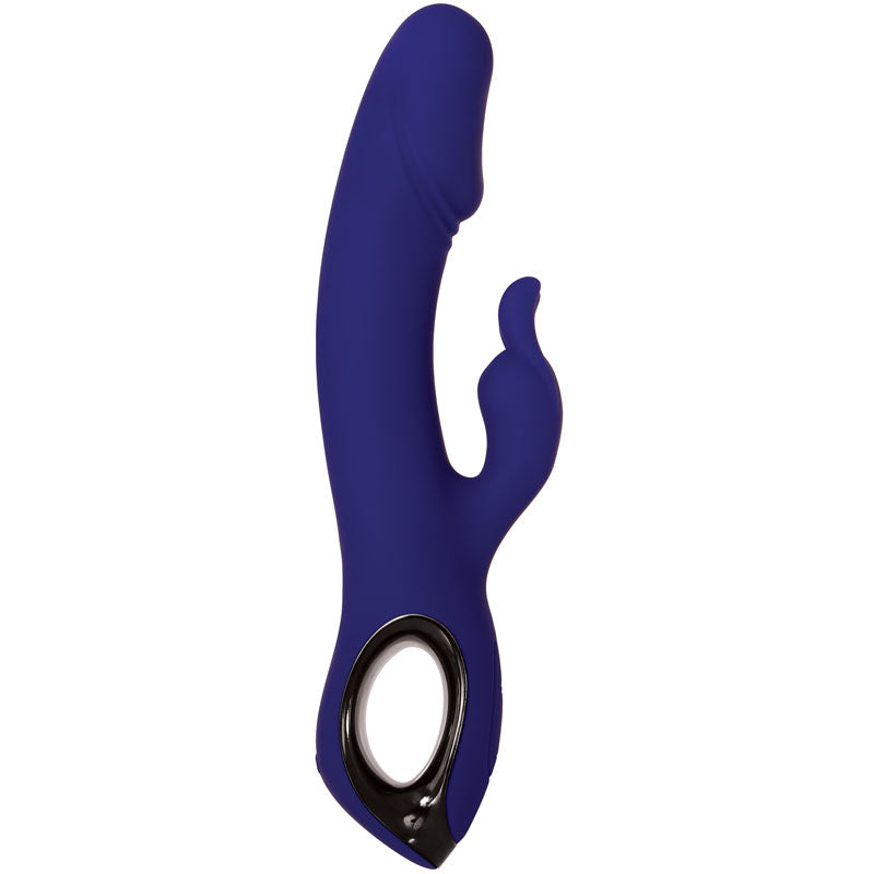 Evolved Bunny Buddy - Blue 22.2cm USB Rechargeable Rabbit Vibrator