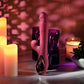 Evolved BURSTING WITH PLEASURE Vibrator with Tapping Clitoral Stimulator