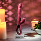 Evolved BURSTING WITH PLEASURE Vibrator with Tapping Clitoral Stimulator