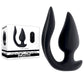 Evolved THE GENIE - Black 11.2cm Vibrating Plug with Wireless Remote