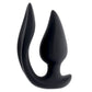 Evolved THE GENIE - Black 11.2cm Vibrating Plug with Wireless Remote