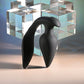 Evolved THE GENIE - Black 11.2cm Vibrating Plug with Wireless Remote