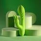 Evolved BRAT BUNNY - Green 16.2cm USB Rechargeable Rabbit Vibrator