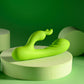 Evolved BRAT BUNNY - Green 16.2cm USB Rechargeable Rabbit Vibrator
