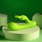 Evolved BRAT BUNNY - Green 16.2cm USB Rechargeable Rabbit Vibrator