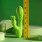 Evolved BRAT BUNNY - Green 16.2cm USB Rechargeable Rabbit Vibrator