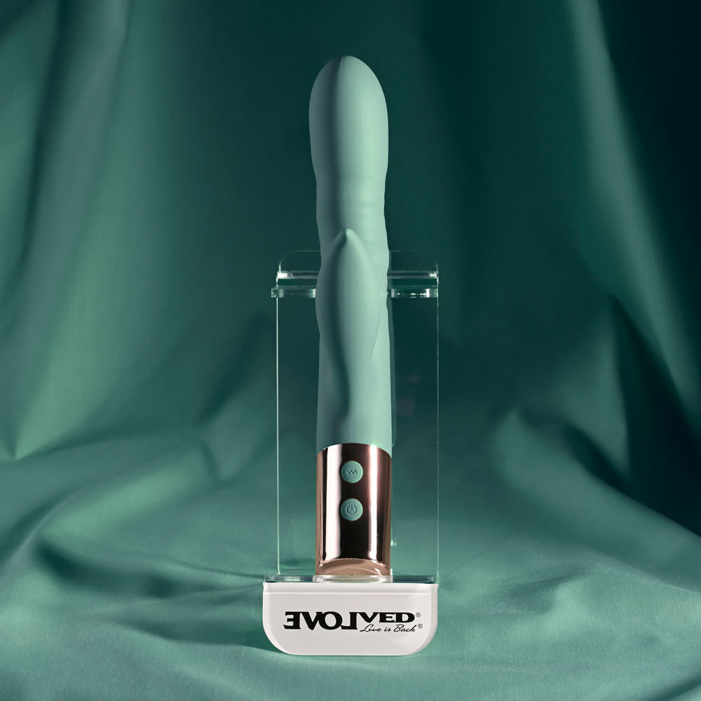 Evolved THE SHIMMY - Thrusting Rabbit Vibrator