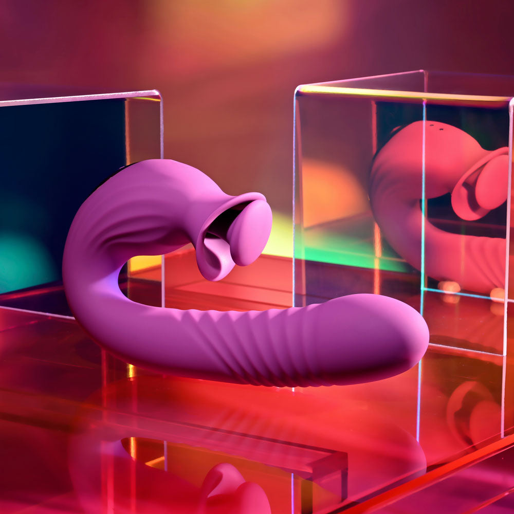 Evolved DEEP ECSTASY Thrusting Rotating Tapping Vibrator