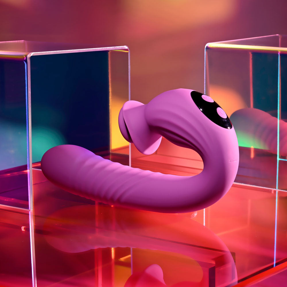 Evolved DEEP ECSTASY Thrusting Rotating Tapping Vibrator