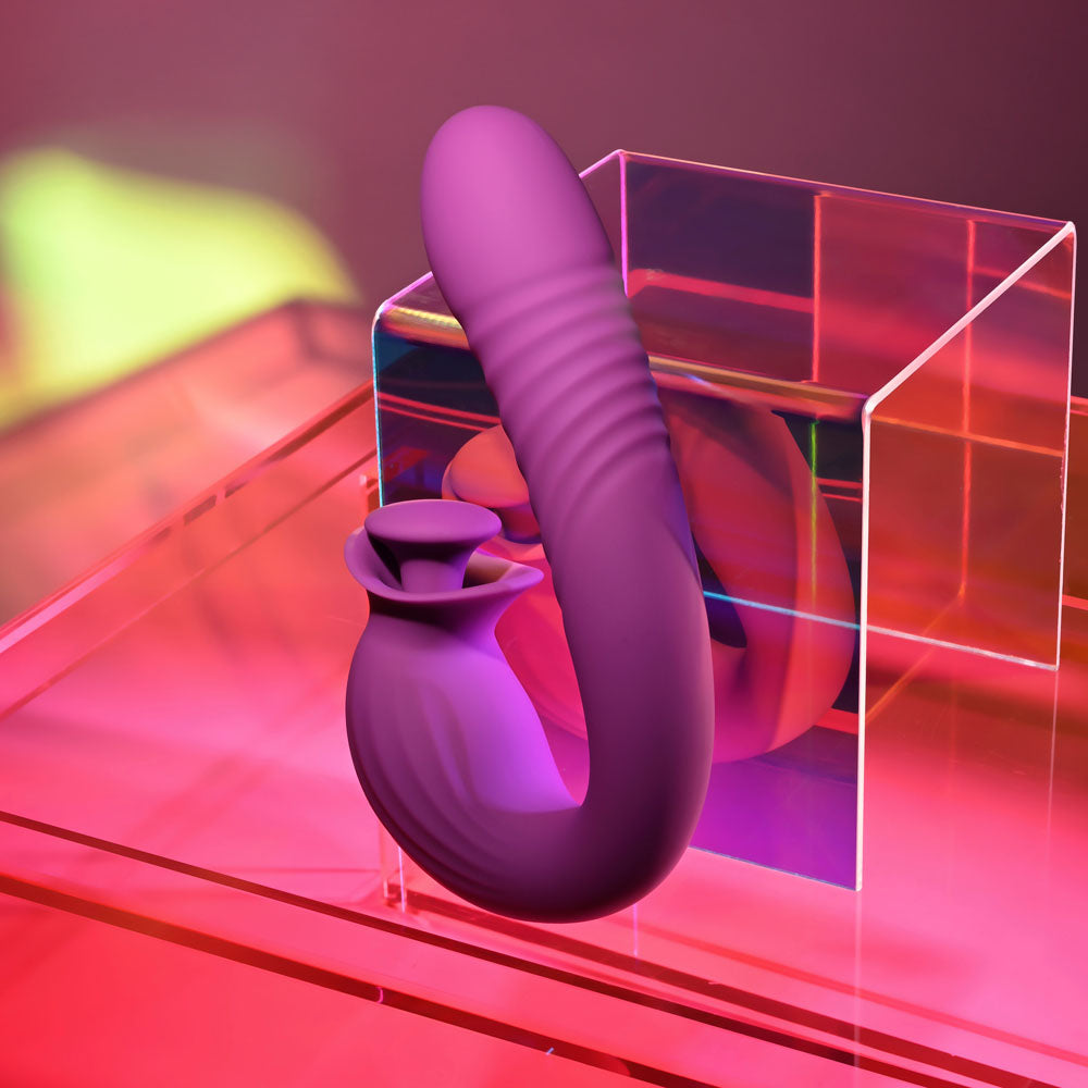 Evolved DEEP ECSTASY Thrusting Rotating Tapping Vibrator
