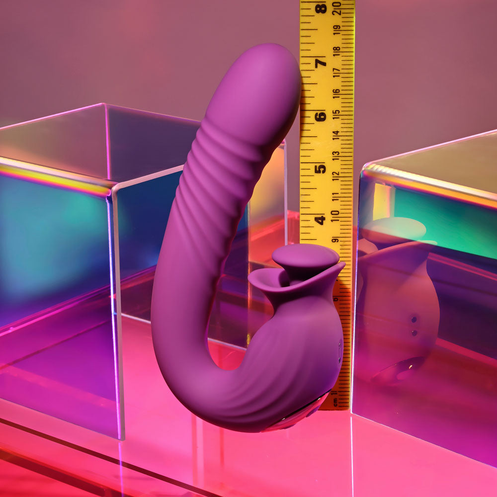 Evolved DEEP ECSTASY Thrusting Rotating Tapping Vibrator