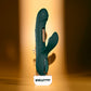 Evolved HEART OF GOLD Dual Tapping Rabbit Vibrator
