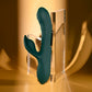 Evolved HEART OF GOLD Dual Tapping Rabbit Vibrator