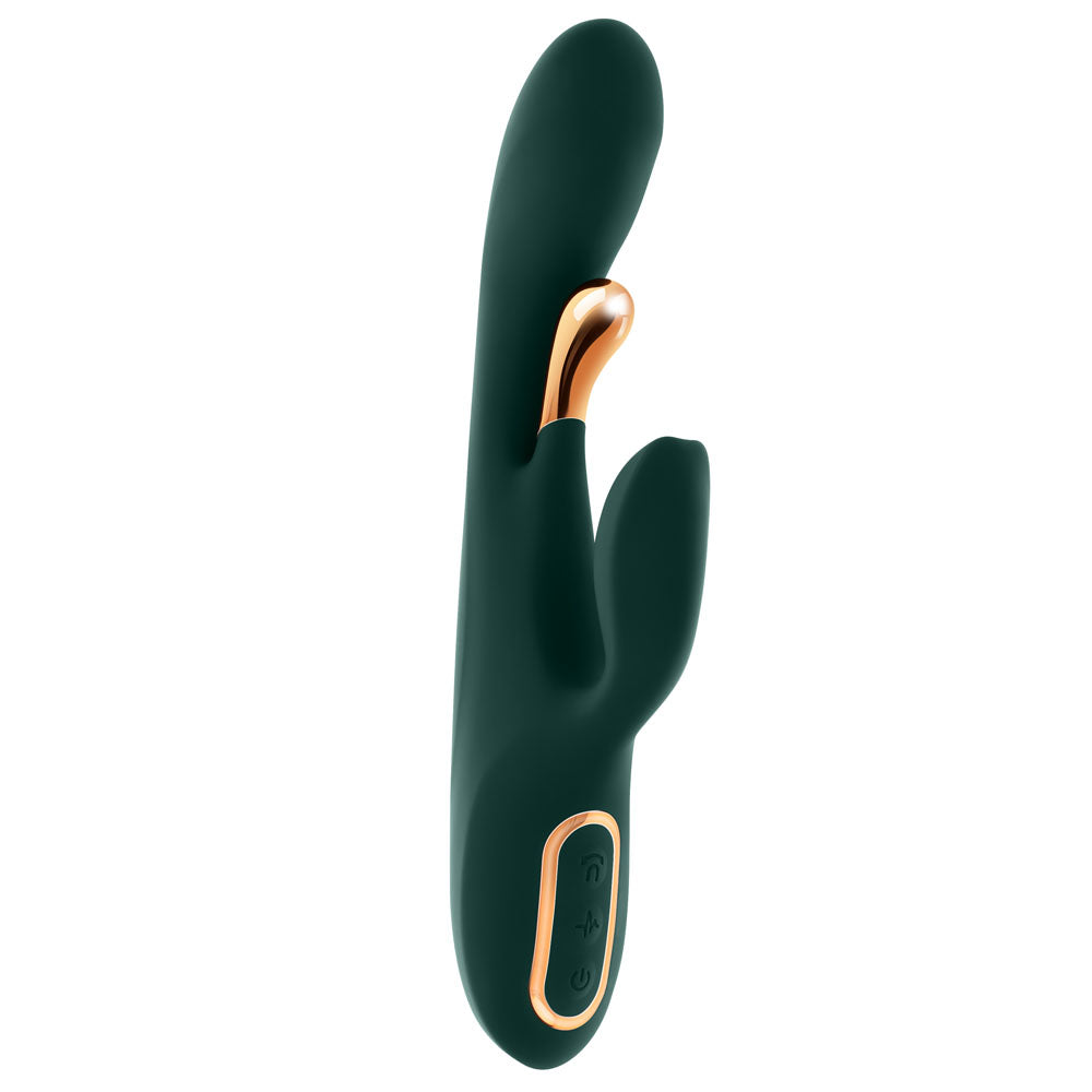 Evolved GOLDEN GODDESS Rabbit Vibrator with G-Spot Flicker