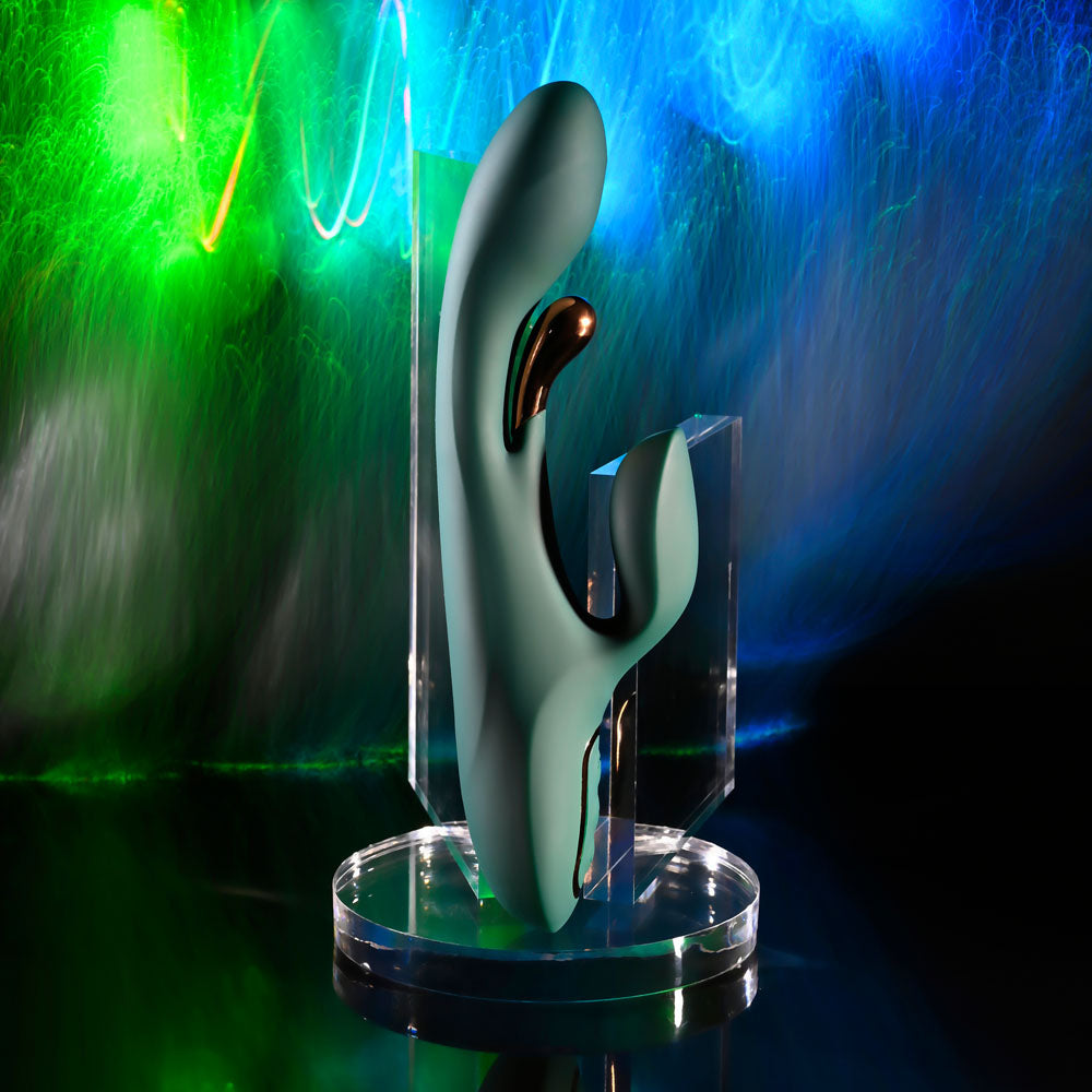 Evolved GOLDEN GODDESS Rabbit Vibrator with G-Spot Flicker