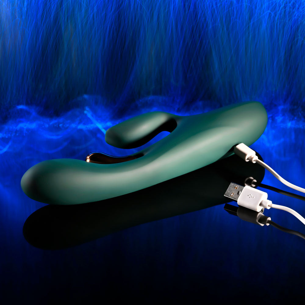 Evolved GOLDEN GODDESS Rabbit Vibrator with G-Spot Flicker