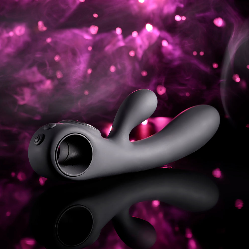 Evolved BLACK MAGIC Rabbit Vibrator with LED Screen